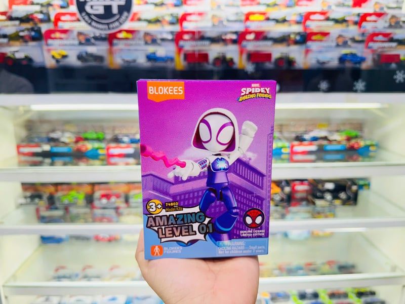 Mô hình lắp ráp Blokees Model Kits - Spidey and His Amazing Friends 74803- FPlay AL01 - Ghost spider Gwen Stacy 