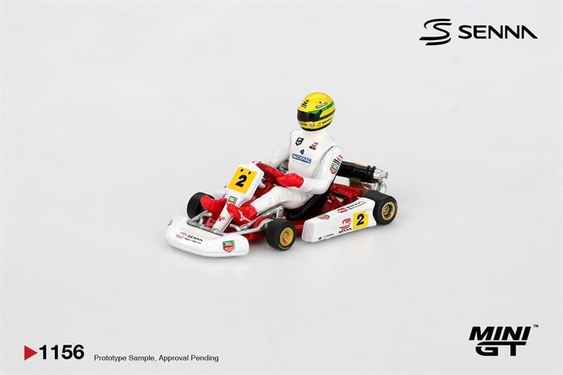  Mô hình xe Kart #2 - 1993 Masters of Paris-Bercy MiniGT x Senna tỉ lệ 1:64 MiniGT MGT01156 