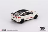  Mô hình xe Honda Civic Type R Ultimate Edition bản card tỉ lệ 1:64 MiniGT MGT01147 HAVE CHASE 