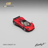  Mô hình xe Pagani Zonda F Rosso Dubai tỉ lệ 1:64 CM model CM64-ZondaF-04 