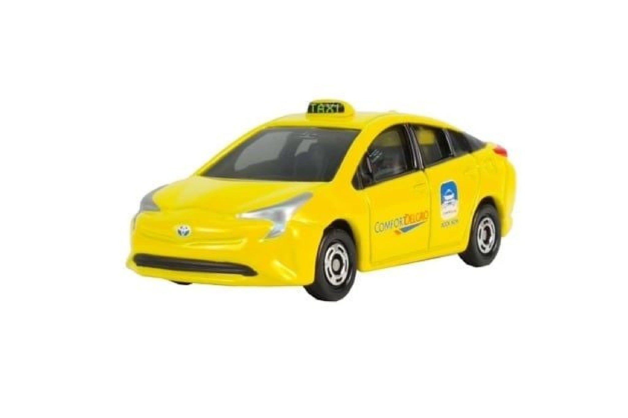  Mô hình xe Toyota Prius Singapore Comfortdelgro Taxi (Yellow) tỉ lệ 1:64 Tomica 112884 
