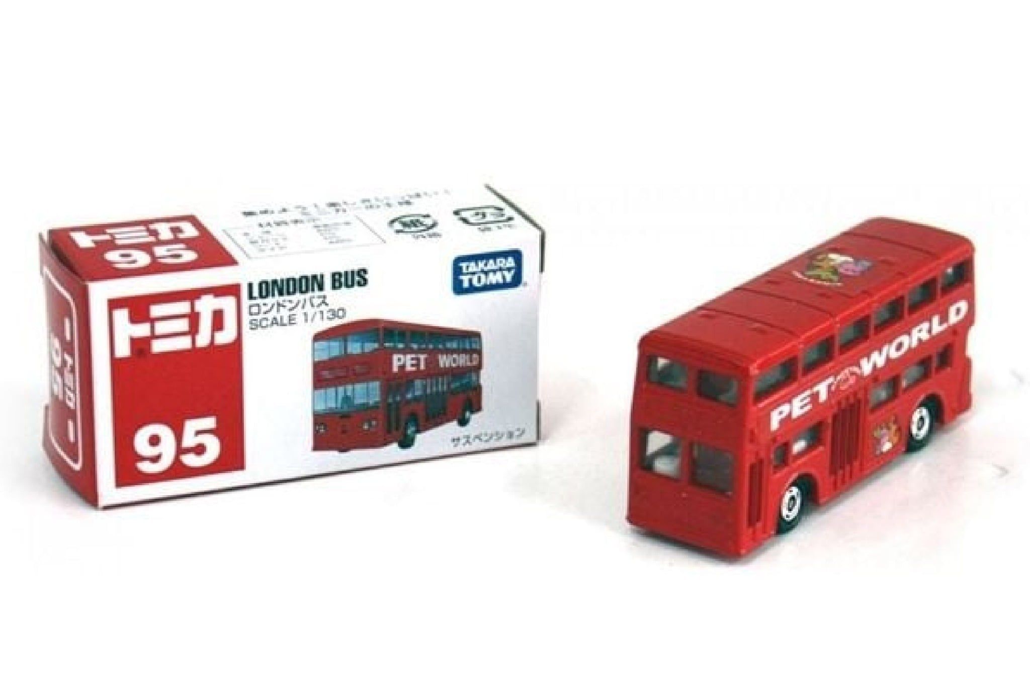  Mô hình xe London Bus No.95 tỉ lệ 1:30 Tomica 562597 