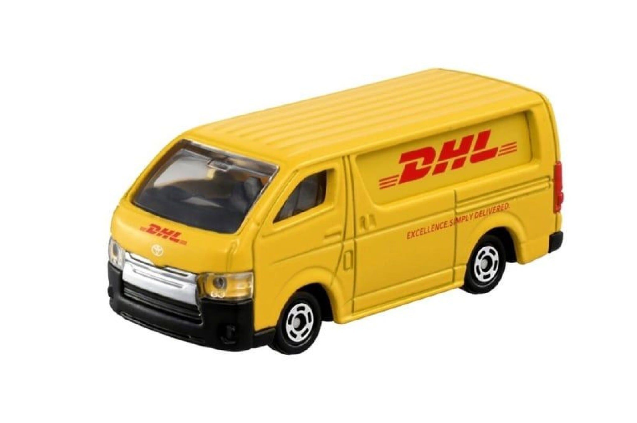  Mô hình xe van chở hàng DHL Delivery car No.102 tỉ lệ 1:64 Tomica 223993 