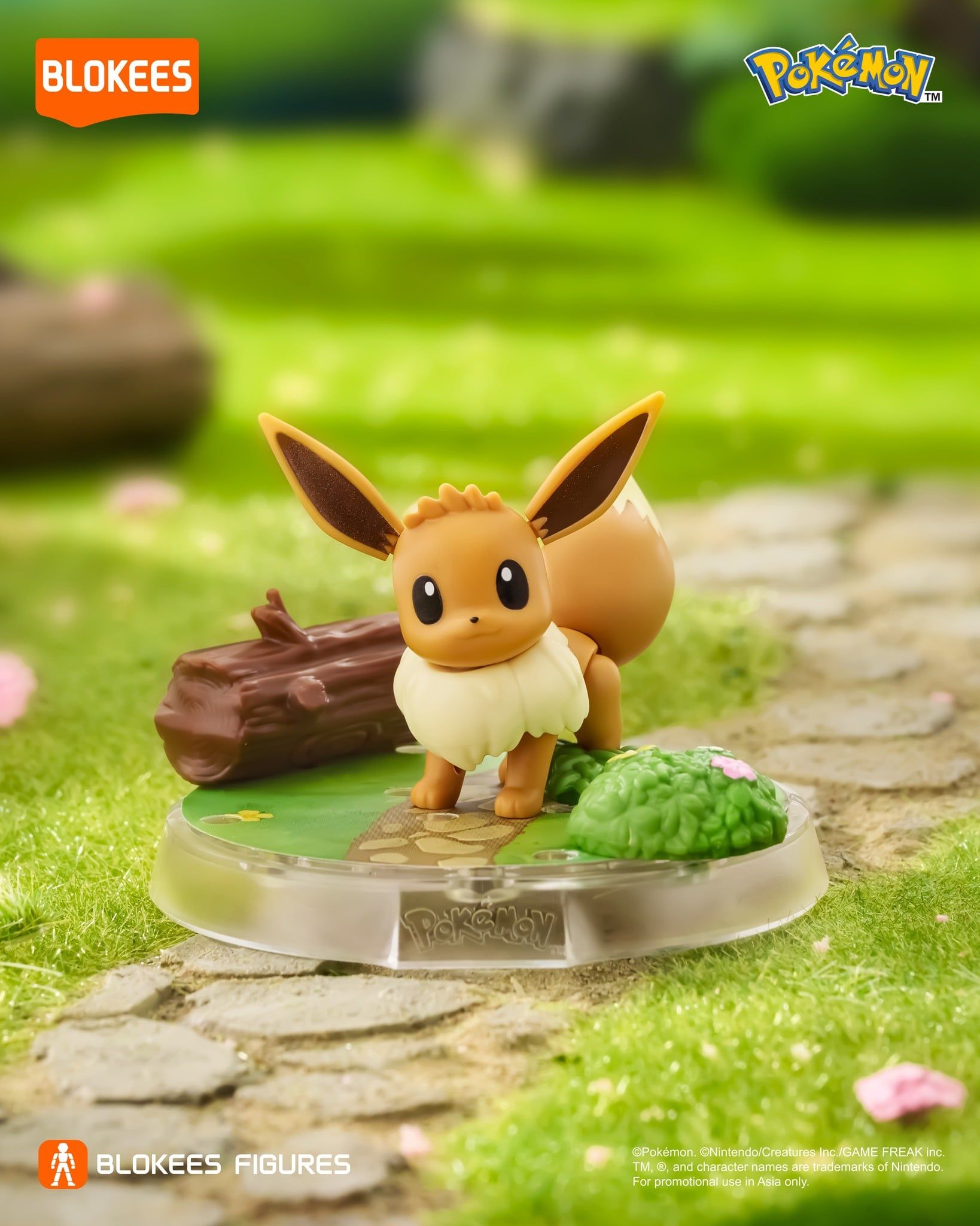  Mô hình lắp ráp Pokemon CV S Prologue of Adventure Eevee EP01 Blokees 74002 