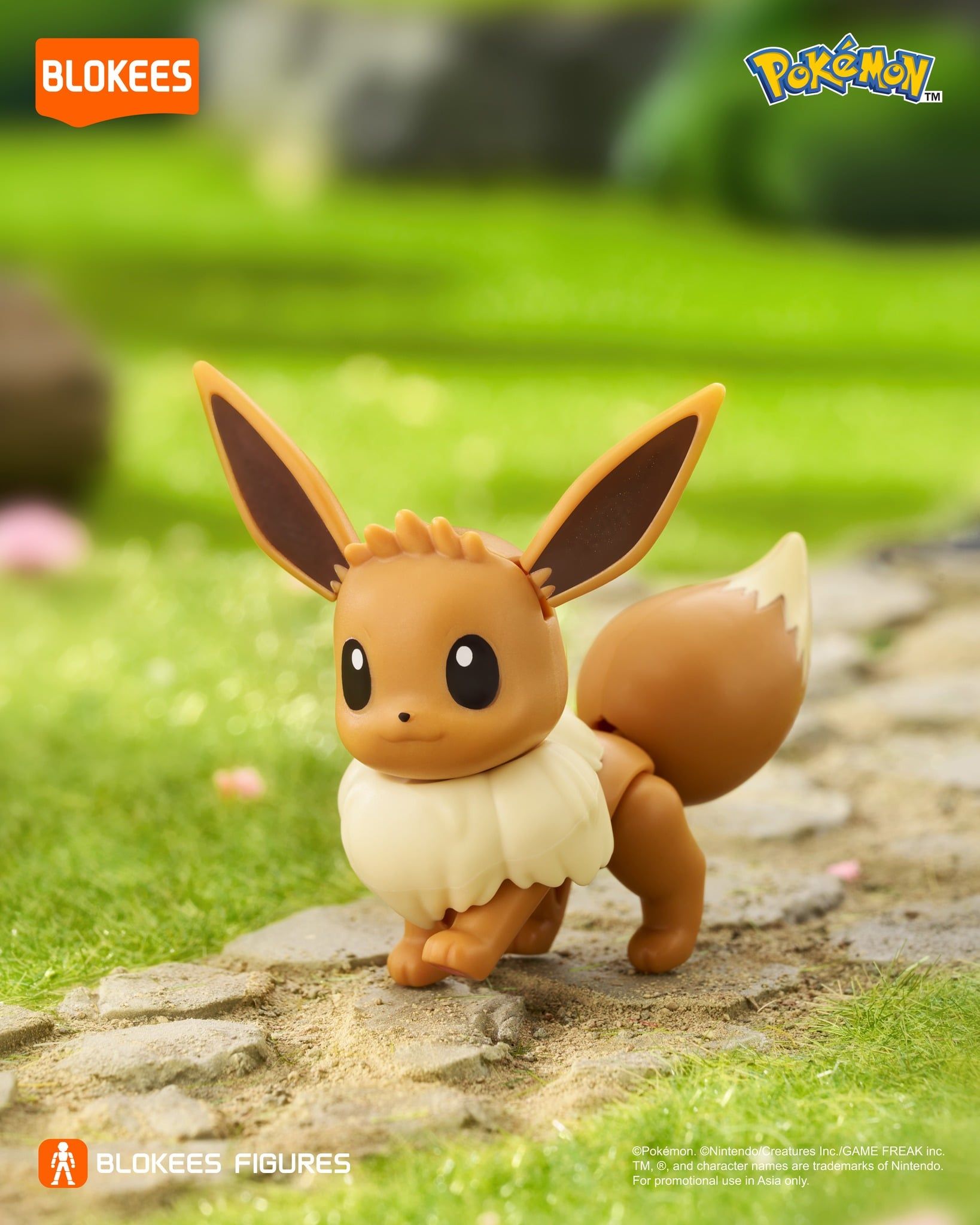 Mô hình lắp ráp Pokemon CV S Prologue of Adventure Eevee EP01 Blokees 74002 