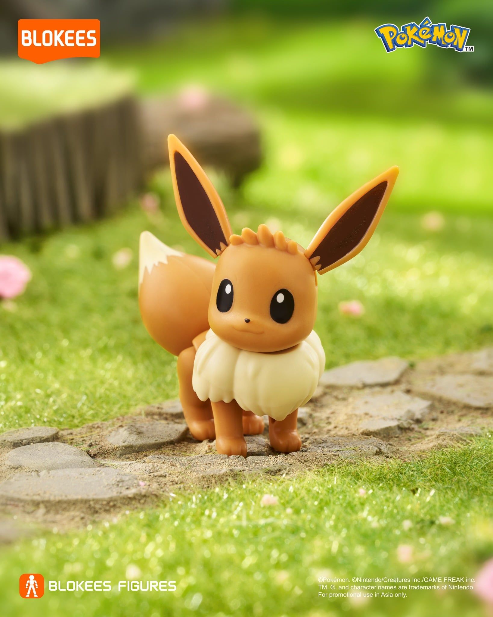  Mô hình lắp ráp Pokemon CV S Prologue of Adventure Eevee EP01 Blokees 74002 