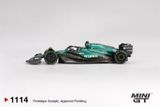  Mô hình xe đua F1 Aston Martin AMR24 #18 Lance Stroll 2024 F1 2024 Canadian GP card tỉ lệ 1:64 MiniGT MGT01114 No Chase 