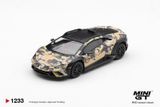  Mô hình xe Lamborghini Huracán Sterrato All Terrarin - SABBIA tỉ lệ 1:64 MiniGT MGT01233 