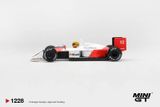  Mô hình xe McLaren MP4/4 #12 Ayrton Senna 1988 Canadian Grand Prix Winner tỉ lệ 1:64 MiniGT MGT01228 