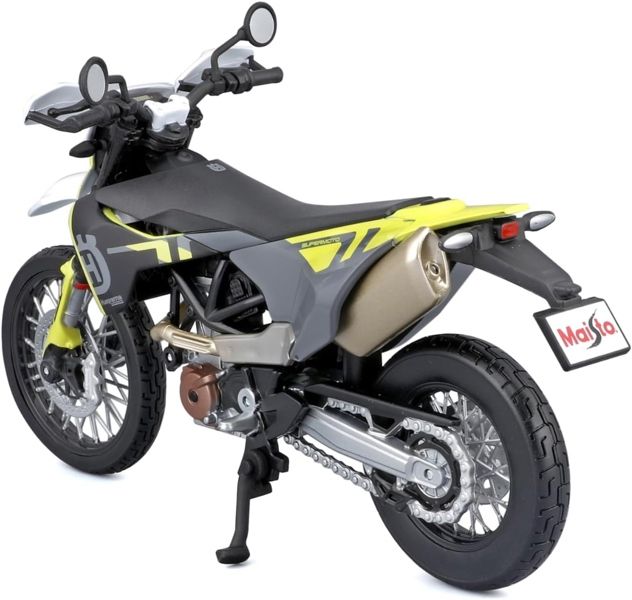  Mô hình xe mô tô cào cào SE MC Husqvarna tỉ lệ 1:12 Maisto MT12027 