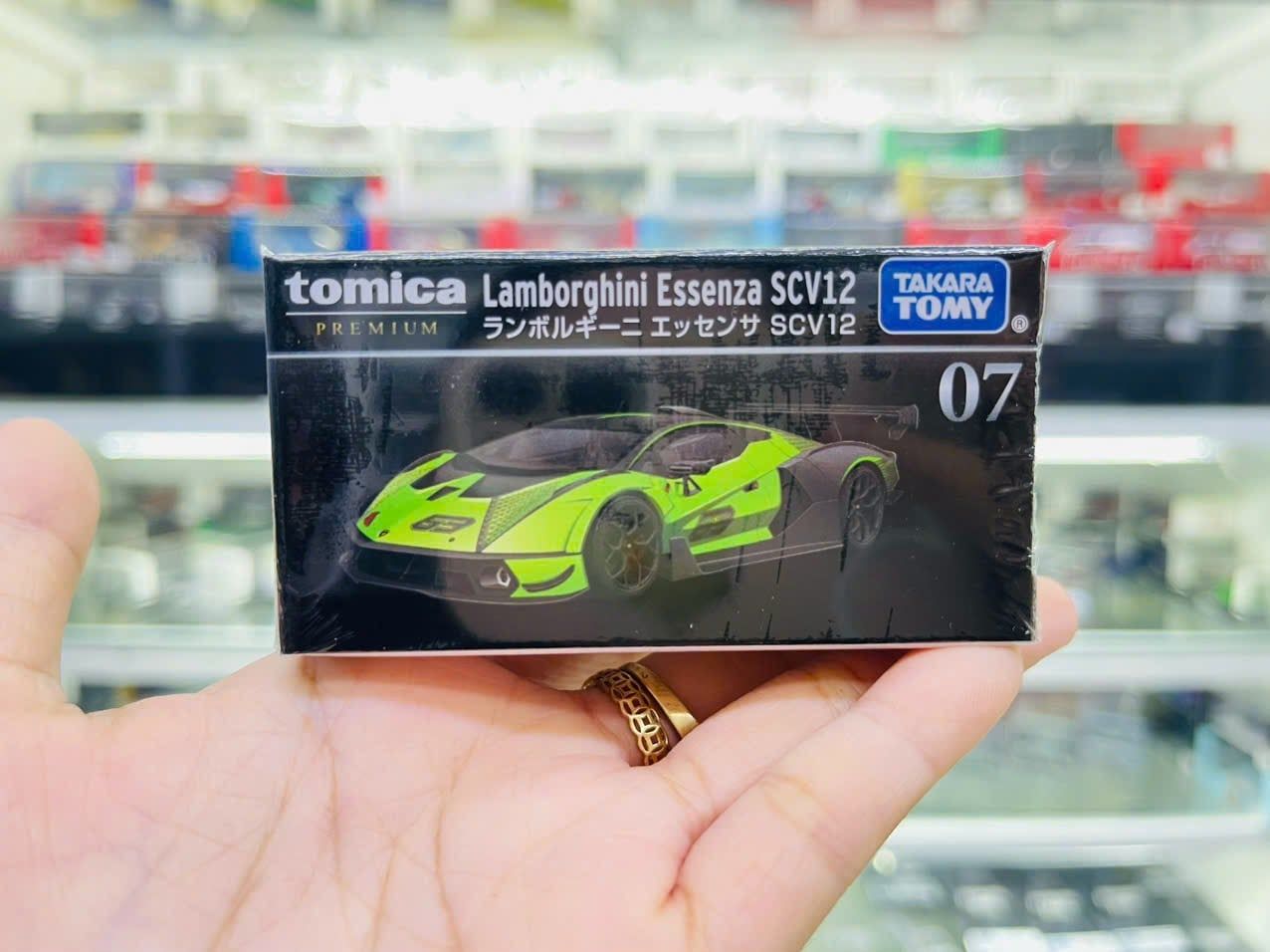  Mô hình xe Lamborghini Essenza No.07 tỉ lệ 1:64 Tomica Premium SCV12 212355 
