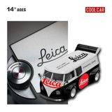  Mô Hình Xe Volkswagen T1 Leica Paint Job Die-Cast Model Car tỉ lệ 1:64 Cool car CC642950 