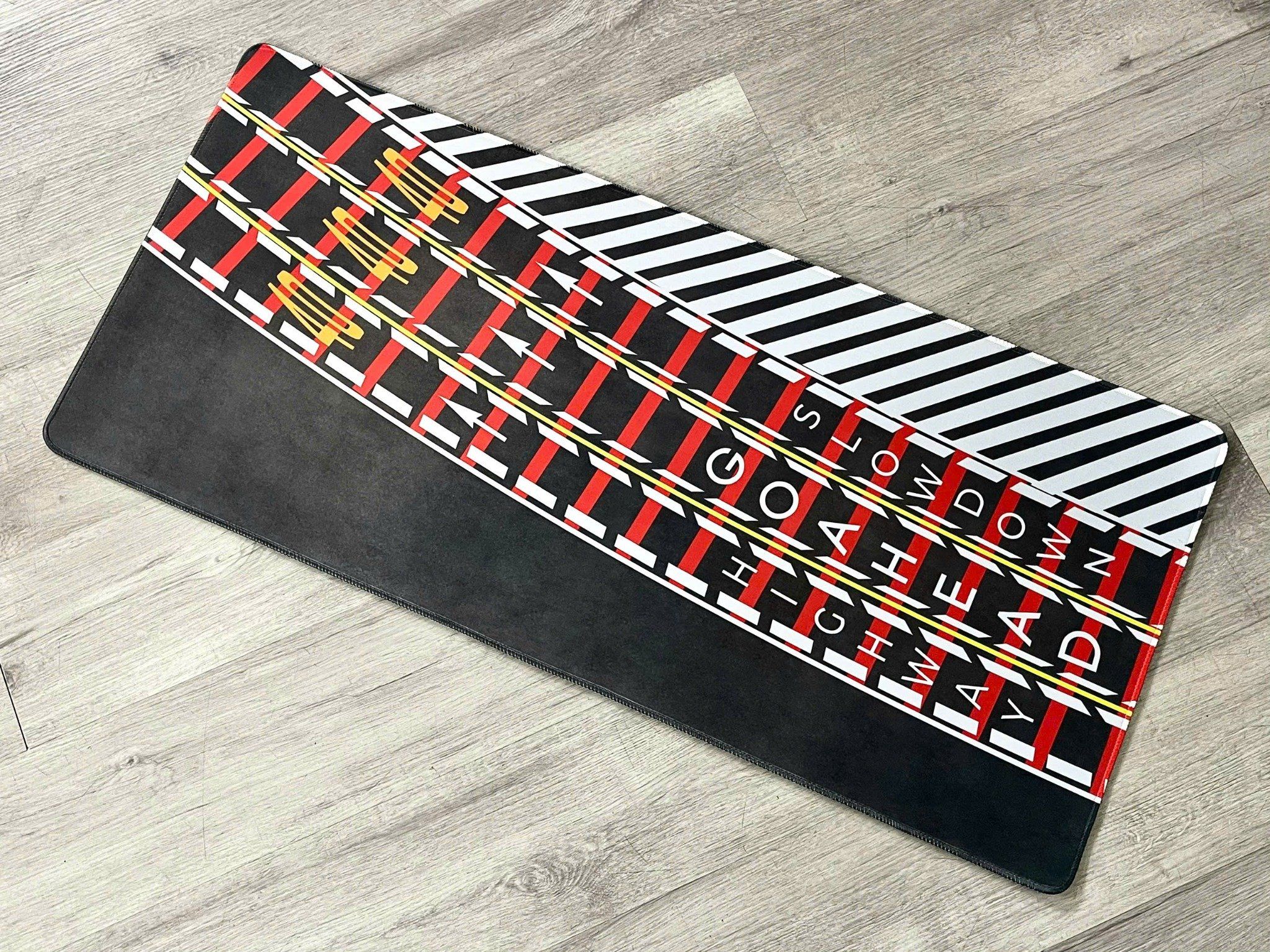  Phụ kiện thảm sa bàn chống trượt mô phỏng diorama đường cua cao tốc kích thước 90x40 cho mô hình xe 1:64 Autono1 PT024 