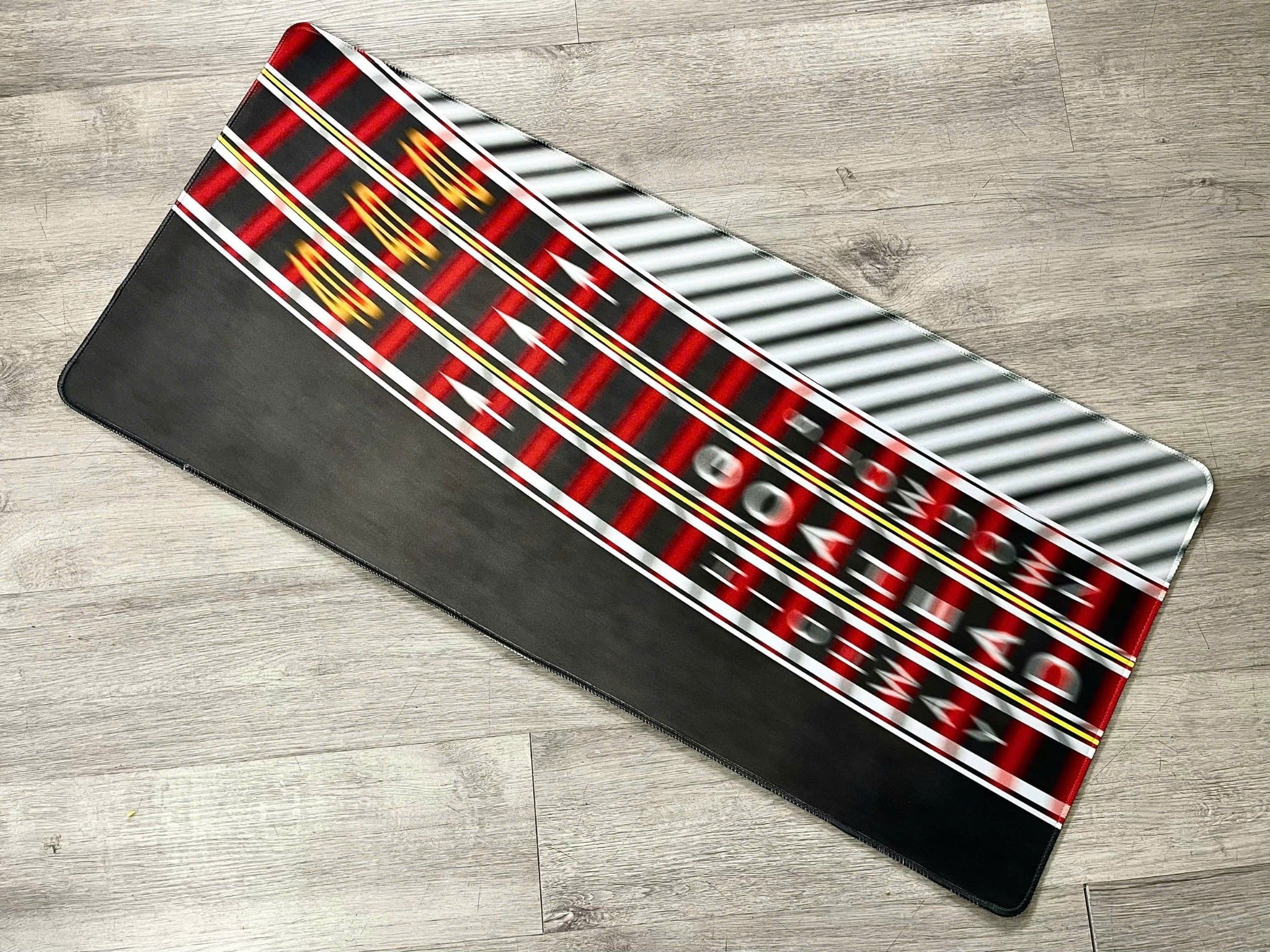  Phụ kiện thảm sa bàn chống trượt mô phỏng diorama đường cua cao tốc (hiệu ứng mờ) kích thước 90x40 cho mô hình xe 1:64 Autono1 PT023 