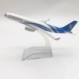  Mô hình máy bay Ả rập Oman Airlines Airbus A330 kích thước 16cm MB16219 