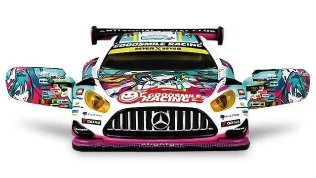  Mô hình xe Mercedes Benz AMG HATSUNE MIKU 2025 tỉ lệ 1:64 Tomica Premium Racing 97044 