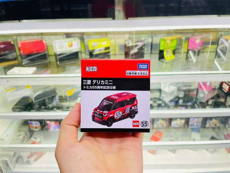  Mô hình xe MITSUBISHI Delica mini 55th tỉ lệ 1:66 Tomica 223078 