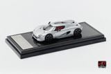  Mô hình xe Koenigsegg CC850 - Silver Limited Edition 1299pcs tỉ lệ 1:64 LCD model OT64803 