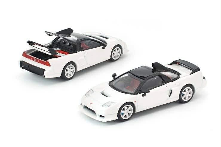  Mô hình xe HONDA NSX-R GT WHITE tỉ lệ 1:64 Pop race PR640407 