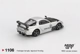  Mô hình xe Mazda RX-7 RE-Amemiya Silver Metallic bản card tỉ lệ 1:64 MiniGT MGT01106 HAVE CHASE 