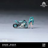  Mô hình nhân vật figure Hatsune Miku Motorized Figure Resin Model Kit tỉ lệ 1:64 More Art MO222248 