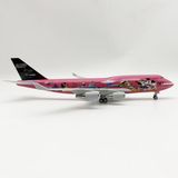  Mô hình máy bay Mickey JAL B747 có bánh xe - kích thước 30cm MB30052 