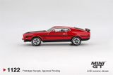  Mô hình xe Ford Mustang Mach1 1971 Race Red tỉ lệ 1:64 MiniGT MGT01122-BL - HaveChase 