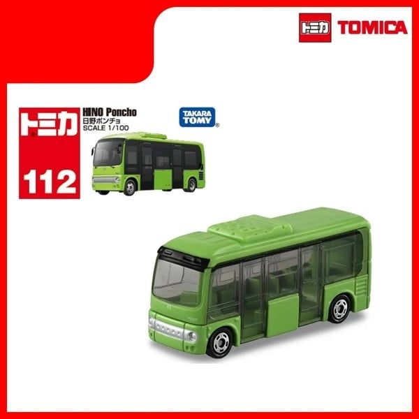  Mô hình xe bus No.112 Hino Poncho Tomica 917397 