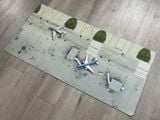  Phụ kiện thảm sa bàn chống trượt mô phỏng diorama đường băng - bãi đáp kích thước 100x50 cho mô hình máy bay Autono1 PT029 