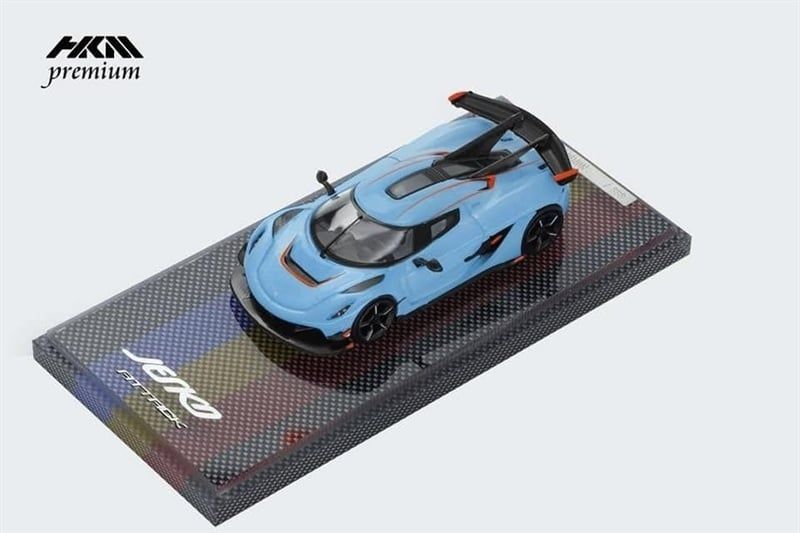  Mô hình xe ô tô Kenigsegg Jesko Attack Elite Series Limited to 999pcs bản thường tỉ lệ 1:64 HKM Premium OT64621 