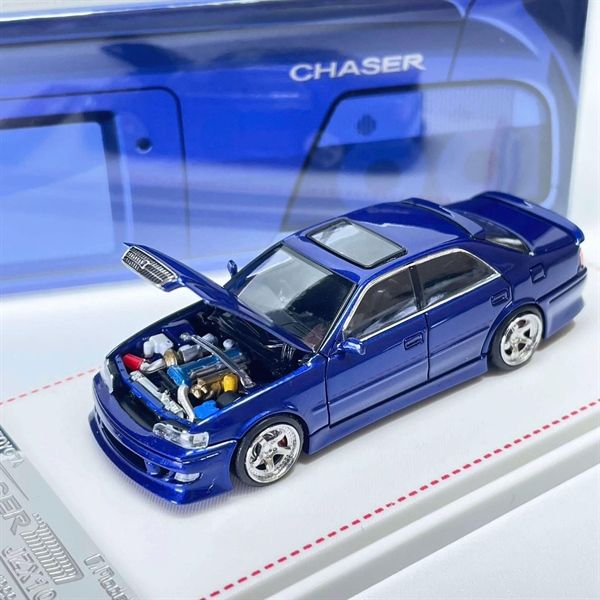  Mô hình xe Toyota Chaser JZX100 Vertex Focal Horizon-FH tỉ lệ 1:64 C33701 