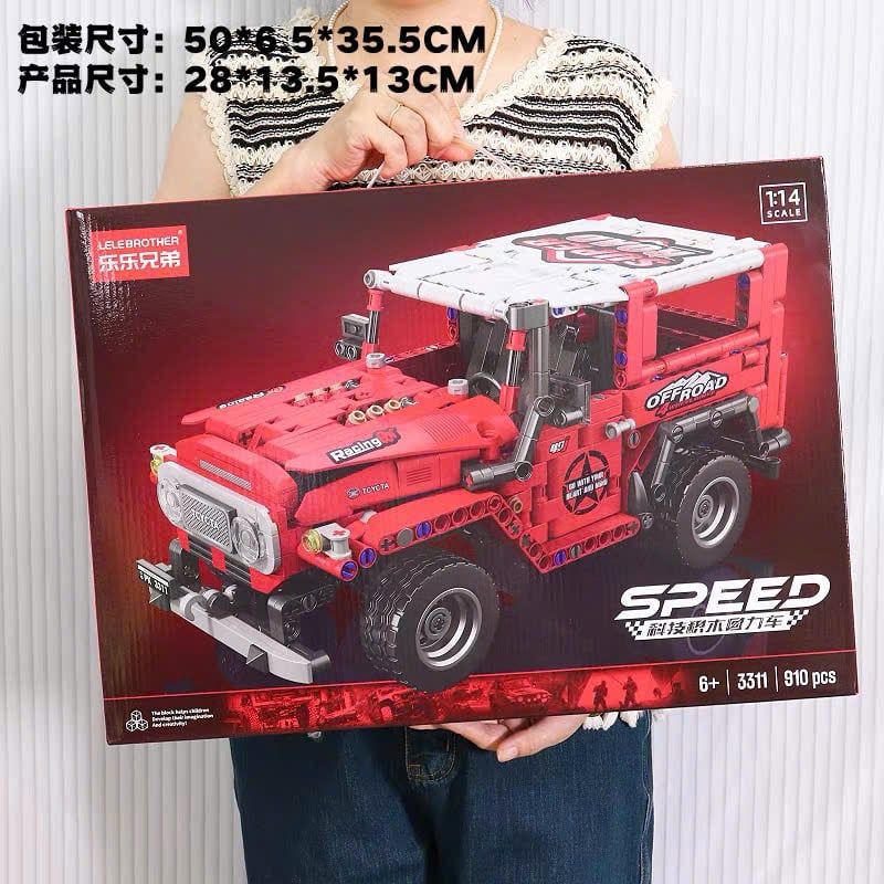  Mô hình xe ô tô lắp ghép thể thao địa hình thể thao 910 mảnh LY92 
