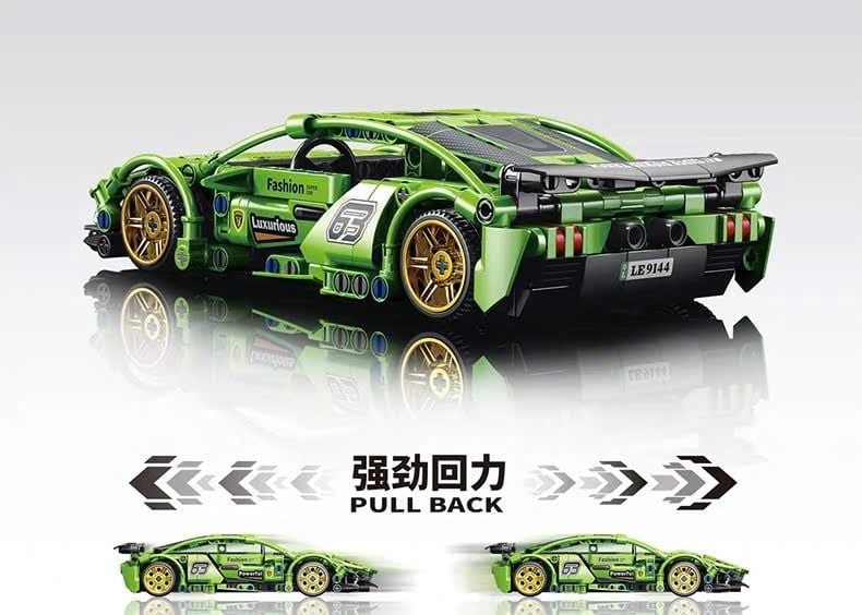  Mô hình xe ô tô lắp ghép Siêu xe thể thao LY96 