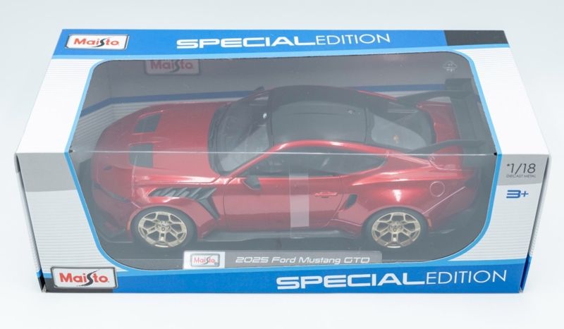  Mô hình xe Ford Mustang GTD 2025 tỉ lệ 1:18 Maisto 31468 OT24123 