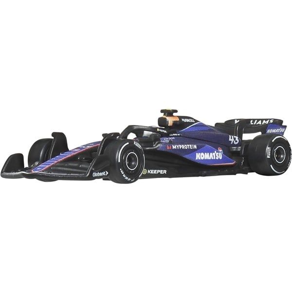  Mô hình xe Williams Racing FW46 #43 Formula 1 tỉ lệ 1:64 Hotwheels Premium JBM20 