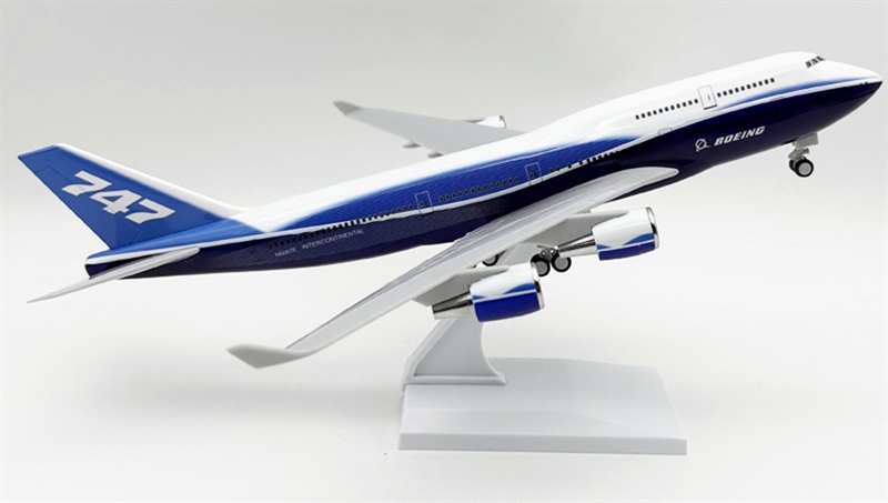 Mô hình máy bay USA Intercontinental Livery Boeing B747 kích thước 30cm MB30039 