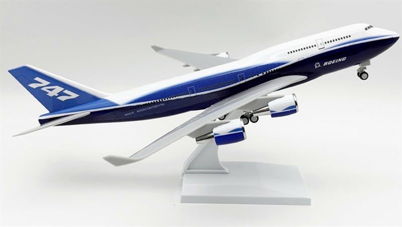  Mô hình máy bay USA Intercontinental Livery Boeing B747 kích thước 30cm MB30039 