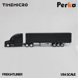  Mô hình xe container Freightliner black warrior tỉ lệ 1:64 Time micro x Perka TM800113 