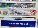  Mô hình máy bay British Airways Boeing B747 có bánh xe kích thước 47cm no led MB47107 