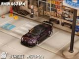  Mô hình xe BMW G82 M4 hợp kim tỉ lệ 1:64 Street Weapon OT64278 