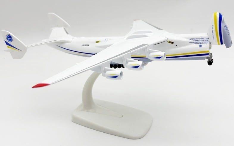  Mô hình máy bay vận chuyển 20cm Antonov Airlines International Cargo Transporter 225 đầu mở 20cm MB20164 
