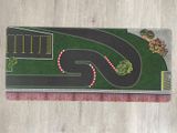  Diorama mô phỏng mặt đường - bãi đỗ xe - pit race in PP cán mờ chống nước bụi bẩn kích cỡ 90x40cm tỉ lệ 1:64 Autono1 DR602 