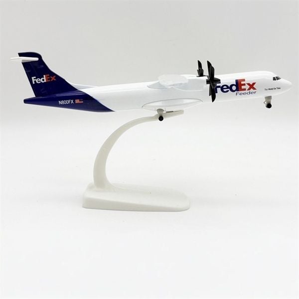  Mô hình máy bay cánh quạt Fedex ATR-72 20cm MB20151 