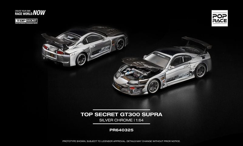  Mô hình xe ô tô Toyota Supra GT300 ( A80 )
