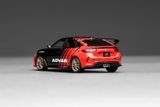  Mô hình xe Honda Civic Type R (FL5) Advan livery w/MF10 tỉ lệ 1:64 Motorhellix M65341 