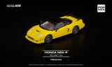  Mô hình xe Honda NSX - R Yellow mở được nắp máy sau tỉ lê 1:64 Poprace PR640433 