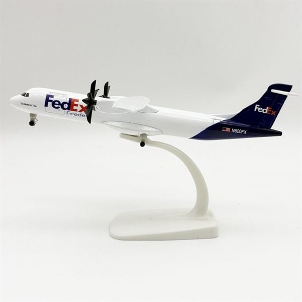  Mô hình máy bay cánh quạt Fedex ATR-72 20cm MB20151 
