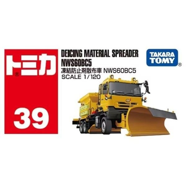  Mô hình xe công trình Deicing Material Spreader No.39 tỉ lệ 1:120 Tomica 917540 