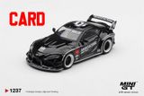  Mô hình xe Toyota GR Supra LB★WORKS AMOCULTURE bản card tỉ lệ 1:64 MiniGT MGT01237-NO CHASE 