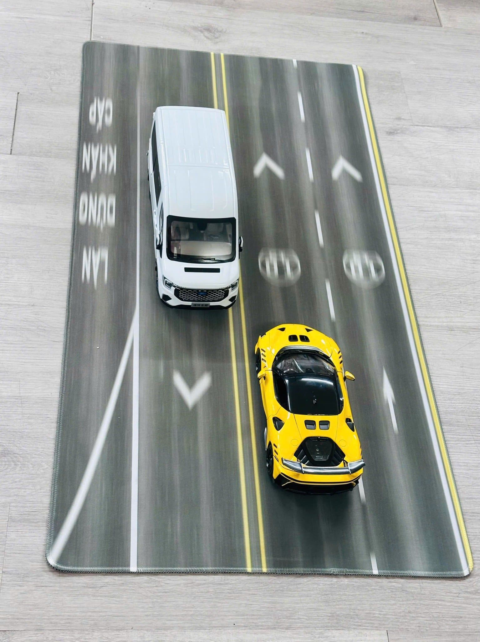  Phụ kiện thảm sa bàn chống trượt mô phỏng diorama cao tốc CT01 kích thước 100x50 cho mô hình xe 1:18 Autono1 PT028 